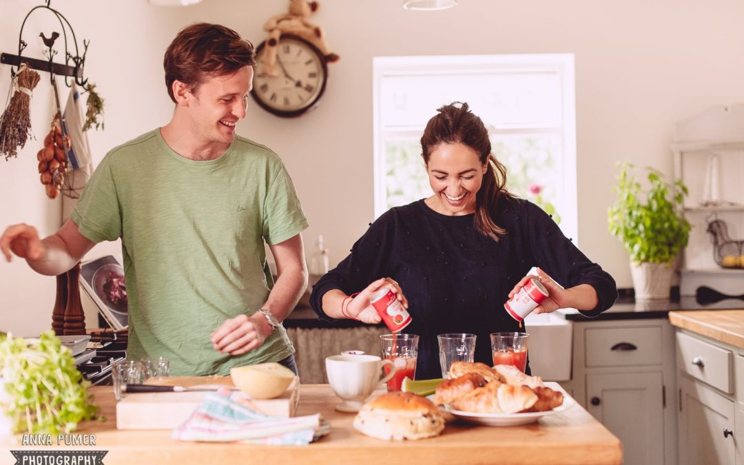 {Engagement Shoot} Making breakfast