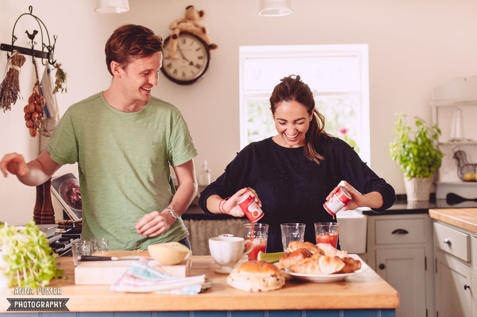 {Engagement Shoot} Making breakfast