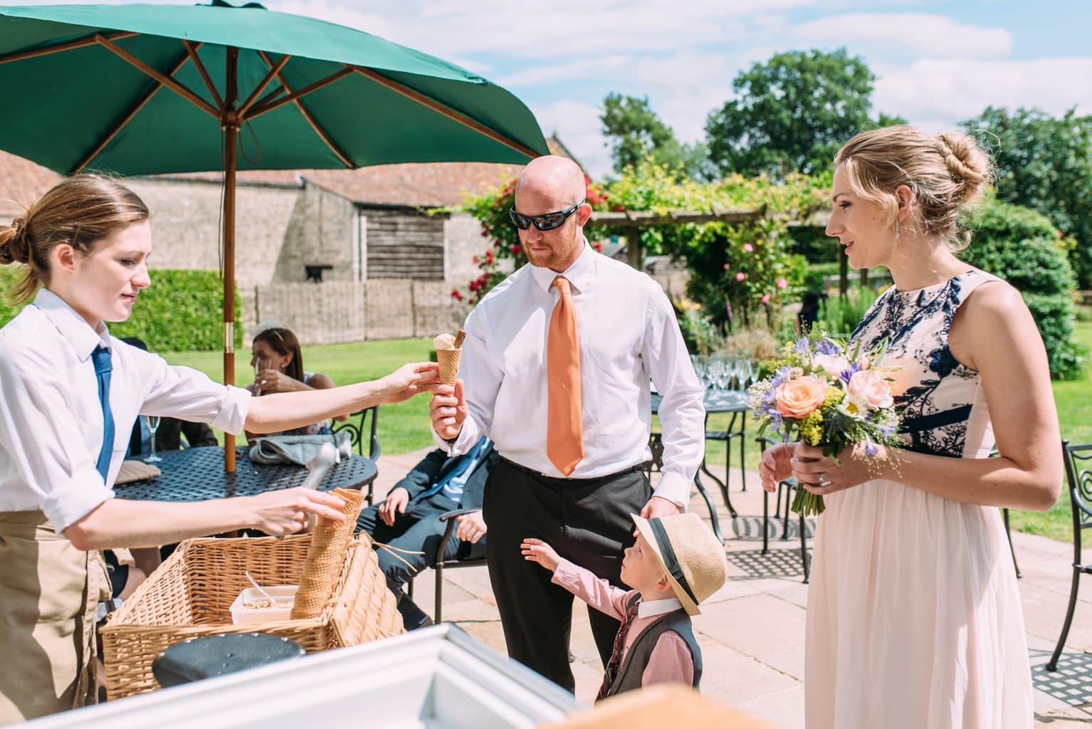 © Anna Pumer Photography wedding ice cream bike