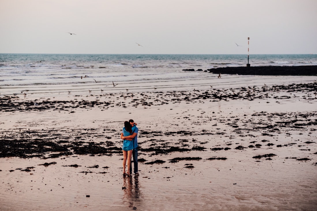 {Couples shoot} Sunrise shoot on Viking Bay beach