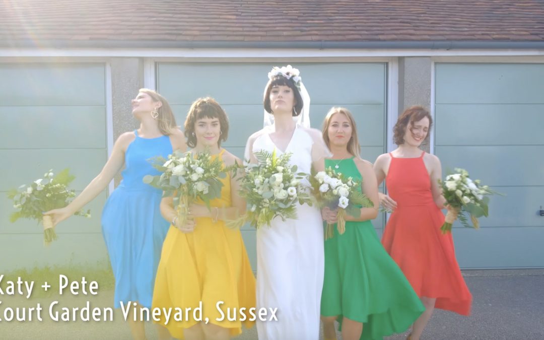 Court Garden Vineyard Brighton Wedding Film // Katy + Pete
