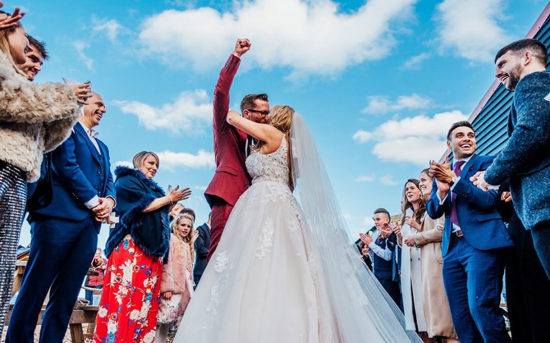 Bonfire night wedding in Whitstable // Adam + Laura