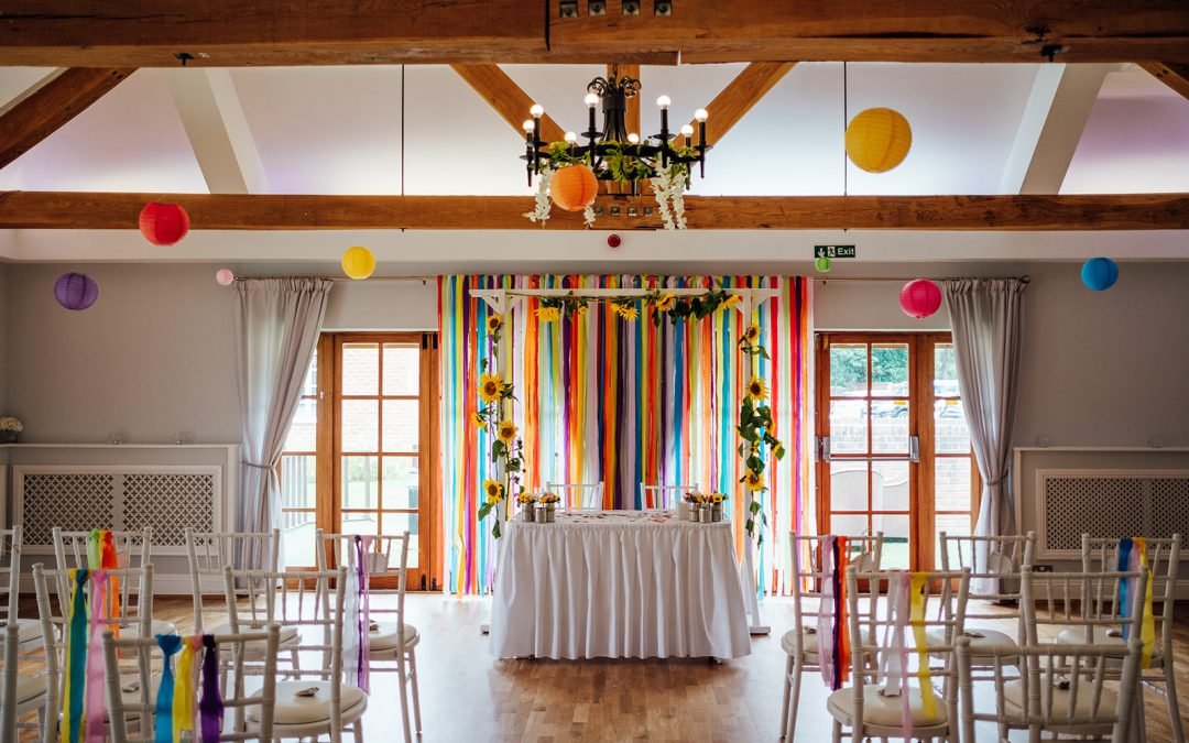 Crafty and Colourful DIY Wedding Decoration Ideas
