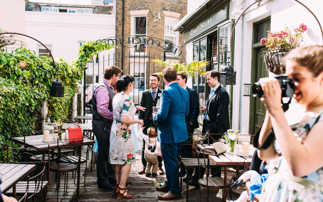 Burnt Orange Wedding Brighton