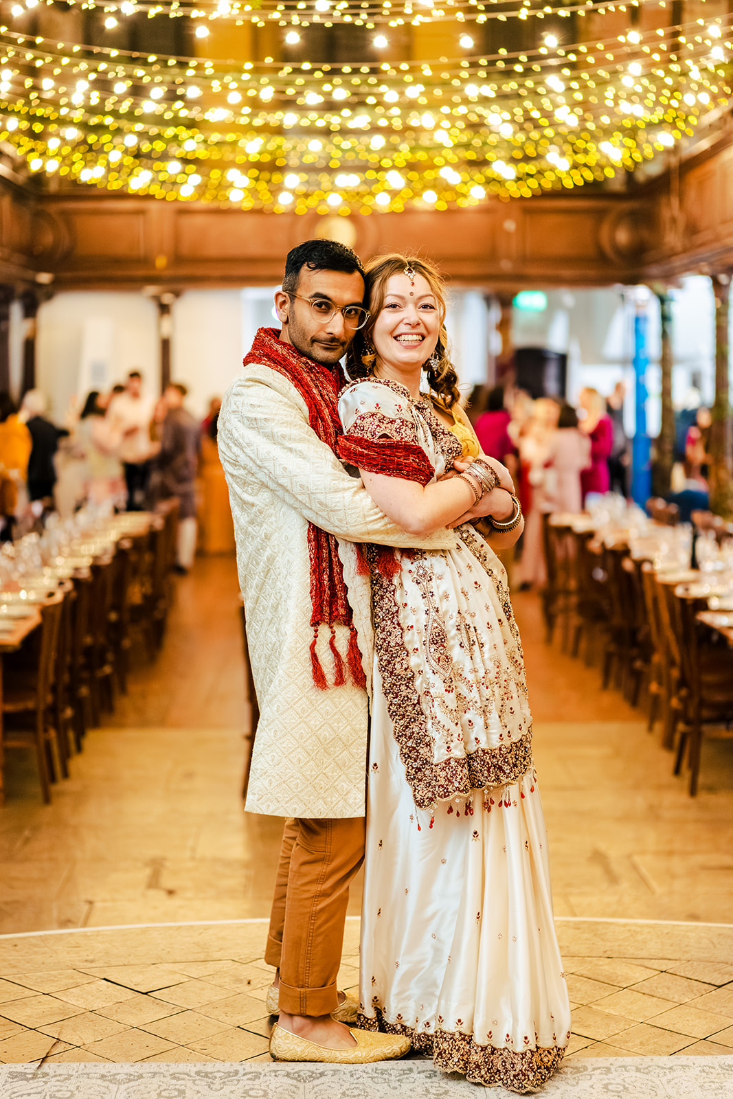 Cat and Chetan portrait