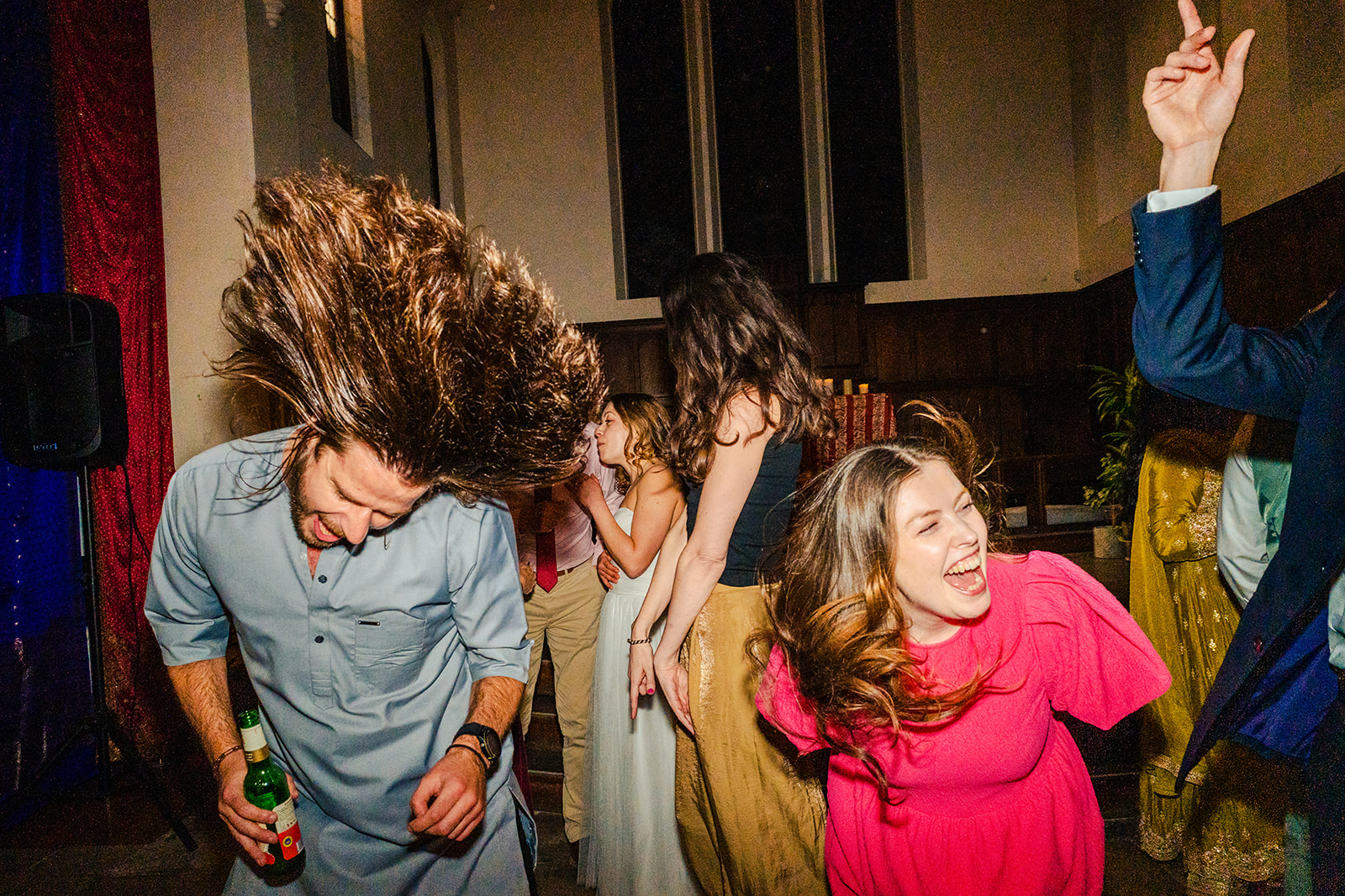 Hair flip on the dancefloor